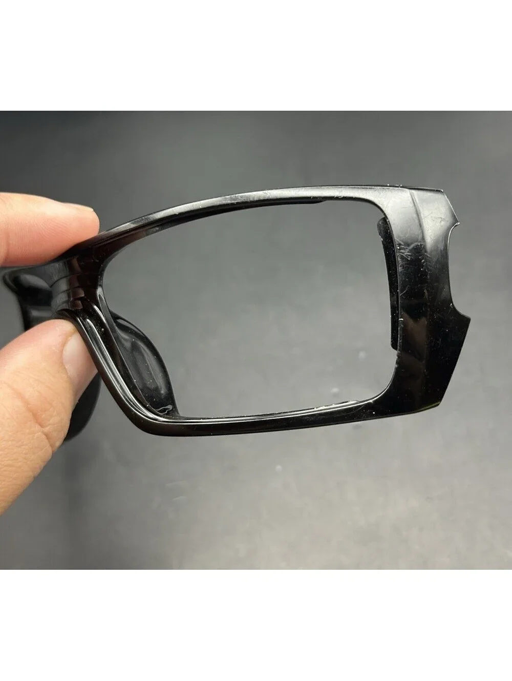 Oaklwy Batwolf Polished Black Front/Orbital